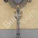 Revonviertes altes Wegekreuz, geschmiedet, Nr. 848