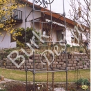 Pflanzengerüst aus Eisen, geschmiedet