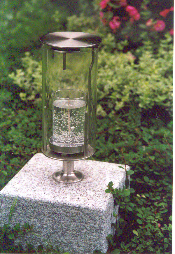 Grablampe von BURK-Design aus Edelstahl Nr.3-113