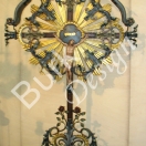 Grabkreuz oder Wegekreuz Barock geschmiedet Größe 180x120cm - NR 843