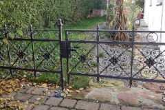 Restaurierung-Zaun-Tor