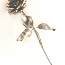 Rosen geschmiedet aus Eisen natur oder veredelt, jede Rose ein Unikat