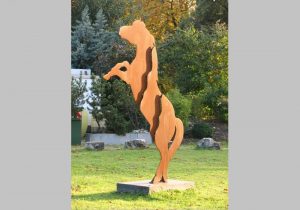 Pferd _ COR-TEN-220cm